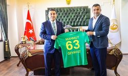 Şanlıurfaspor Yönetiminden İlk Ziyaret Başkan Özyavuz’a
