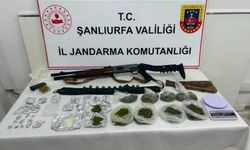 Suruç’ta Uyuşturucu Operasyonu: Esrar, Eroin ve Silah Ele Geçirildi