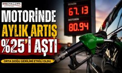 Motorinde aylık artış %25'i aştı