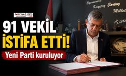 Özgür Özel ve 90 Milletvekili CHP'den İstifa Etti