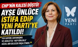 Ayşe Ünlüce CHP'den İstifa Edip YENİ Parti'ye Katıldı