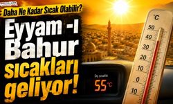 Şanlıurfa'da Kavurucu Sıcaklar Etkisini Sürdürecek