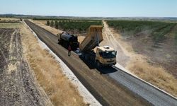 Hilvan'da 5.5 Kilometrelik Yol Yenilendi