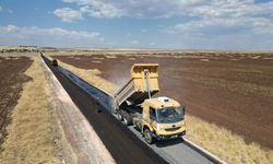 Siverek kırsalında yol konforu artıyor