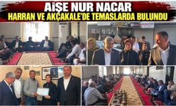 Aişe Nur Nacar'ın Harran ve Akçakale Temasları