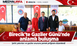 Birecik’te Gaziler Günü’nde Şehit Aileleri Ve Gaziler Buluştu