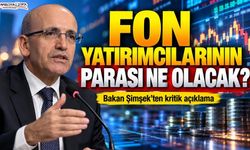 Bakan Şimşek'ten önemli açıklama