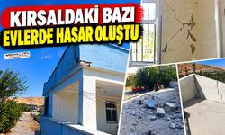 Şanlıurfa kırsalındaki bazı evlerde hasar oluştu