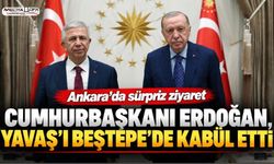 Ankara’da sürpriz ziyaret: Yavaş, Erdoğan ile görüştü