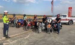 Şanlıurfa'da motosikletler denetlendi