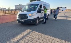 Şanlıurfa’da Öğrencilere Mobil Trafik Aracıyla Trafik Eğitimi