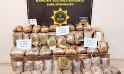 Şanlıurfa'da yolcu otobüsünde 39 kilo ele geçirildi