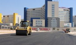 Şehir Hastanesi Yolunda Asfalt Serimi Başladı