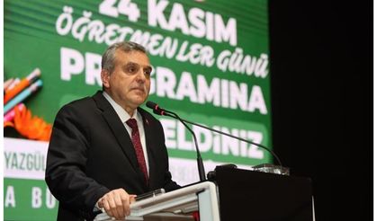 Beyazgül: Öğretmenlerimiz eğitim öğretim siteminin taşıyışı sütunlarıdır