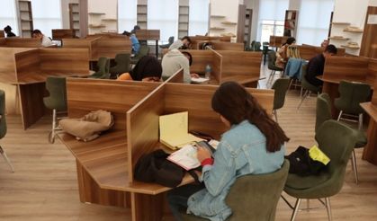 Şanlıurfa'da ara tatilde kütüphanelere yoğun ilgi