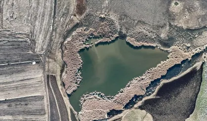 Lavaş Gölü'ndeki buzlar eridi