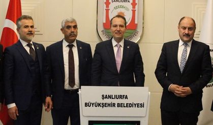 Fatih Erbakan Şanlıurfa'da temaslarda bulundu