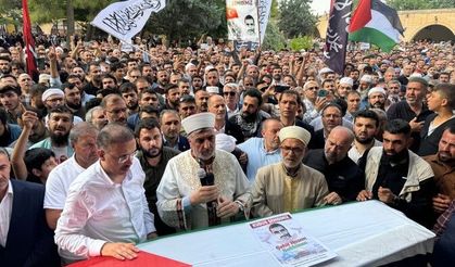İsrail'de şehit olan Urfalı Saklanan toprağa verildi