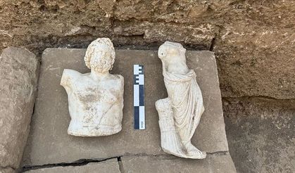 Zeus ve Afrodit heykelleri arkeologları heyecanlandırdı