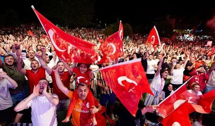 Galibiyet coşkusu sokaklara taştı