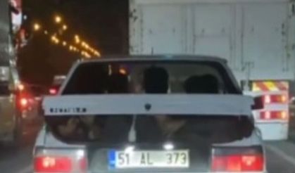 Şanlıurfa'da bagajda insan taşıyan araç sahibine para cezası