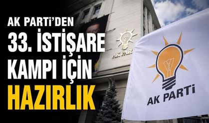 AK Parti'den kamp hazırlığı