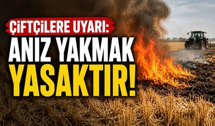 Şanlıurfa İl Tarım Müdürlüğü’nden Çiftçilere “Anız Yakmayın” Uyarısı