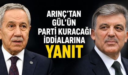 Abdullah Gül Partimi Kuruyor? Arınç O İddiaya Yanıt Verdi