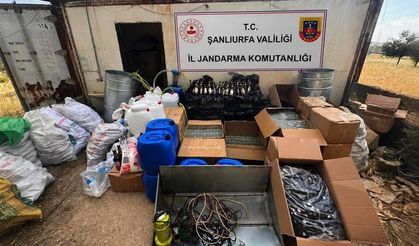 Şanlıurfa'da 4,2 Milyon Liralık Sahte Alkol Operasyonu
