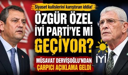 Dervişoğlu'ndan "Özgür Özel İYİ Parti'ye Geçiyor" İddialarına Yanıt