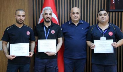 Dakikalarla Yarıştılar, Hayat Kurtardılar: 112 Ekibine Teşekkür Belgesi