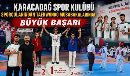 Karacadağ Spor Kulübü Sporcularından Büyük Başarı