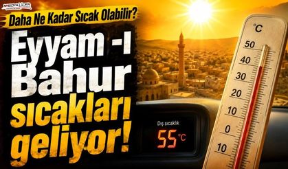 Şanlıurfa'da Kavurucu Sıcaklar Etkisini Sürdürecek