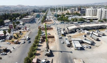 Eyyübiye’de trafik çilesini bitirecek proje hızla ilerliyor
