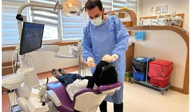 Eyyübiye'de Genel Anestezi Altında Diş tedavisi başladı