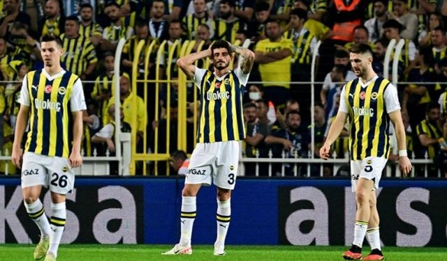 Fenerbahçe şampiyonluk yolunda yara aldı