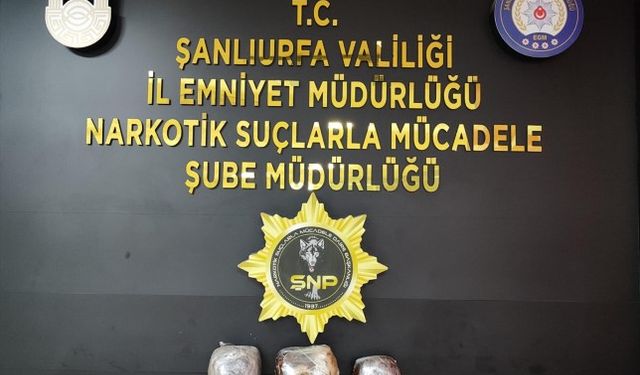 Şanlıurfa'da uyuşturucu operasyonu: 12 şüpheli yakalandı