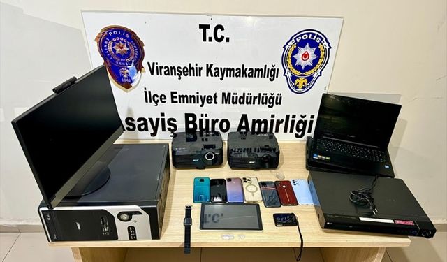 Viranşehir'de hırsızlık şüphelisi yakalandı