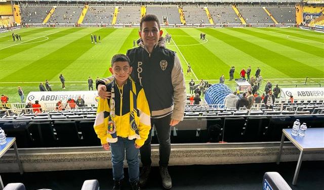 Şanlıurfalı engelli çocuğun Fenerbahçe hayali gerçekleştirildi