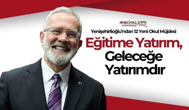 Bahadır Yenişehirlioğlu: “Eğitime yatırım, geleceğe yatırımdır”