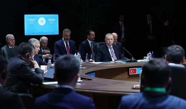 Erdoğan: Gazze'de sivil halk adeta cehennemi yaşıyor