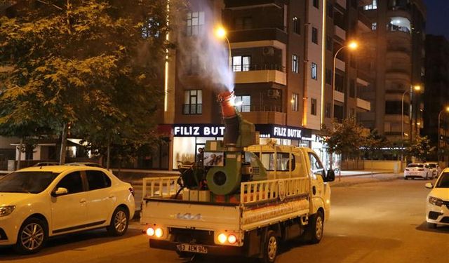 Büyükşehir Belediyesinden İlaçlama Seferberliği