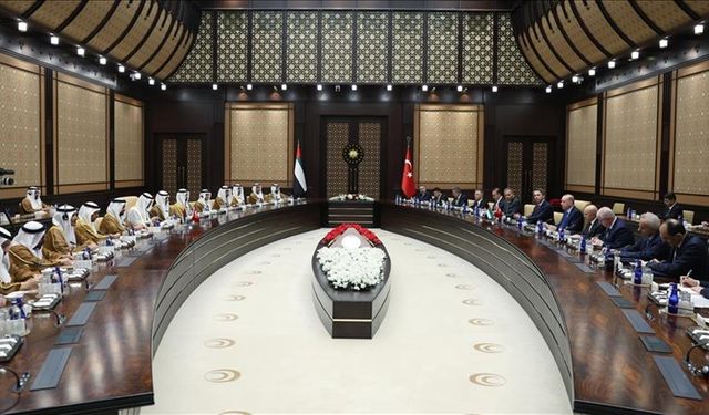 Türkiye ile BAE arasında 7 ortak anlaşma