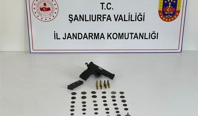 Şanlıurfa'da tarihi eser kaçakçılığı operasyonunda şüpheli yakalandı
