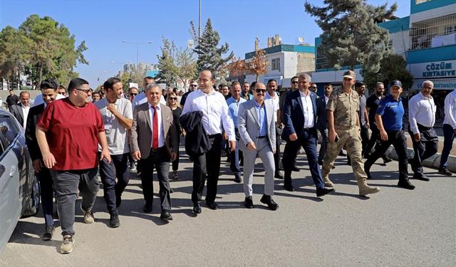 Akçakale'de "Sağlıklı Yaşam Yürüyüşü"