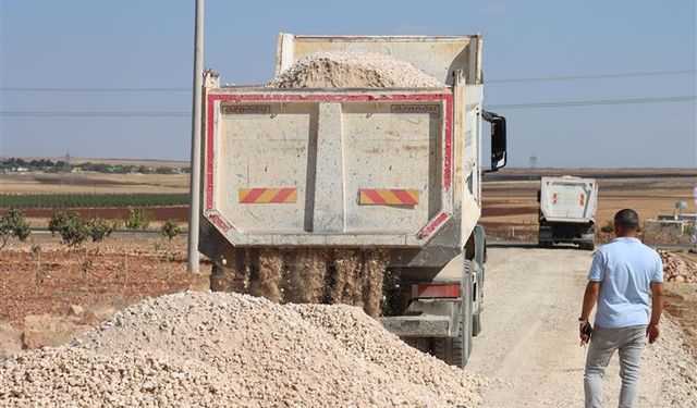 Büyükşehir'den Hilvan Kırsalına Ulaşım Atağı