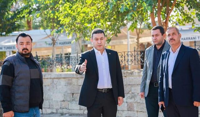 Harran’da tarihi ve manevi mekanlara estetik dokunuş