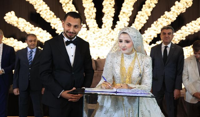 Yusuf Başak dünyaevine girdi