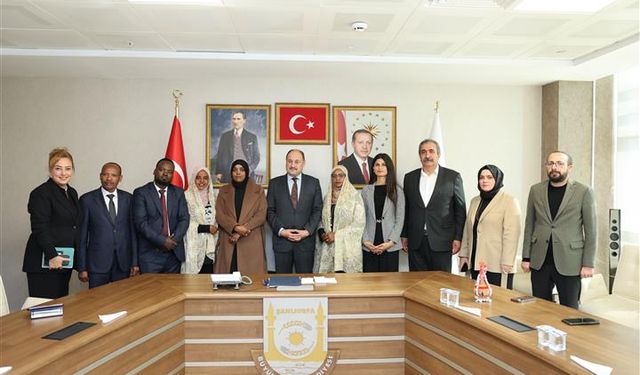 Şanlıurfa’da Başkan Gülpınar’dan Etiyopya Heyetine Misafirperverlik