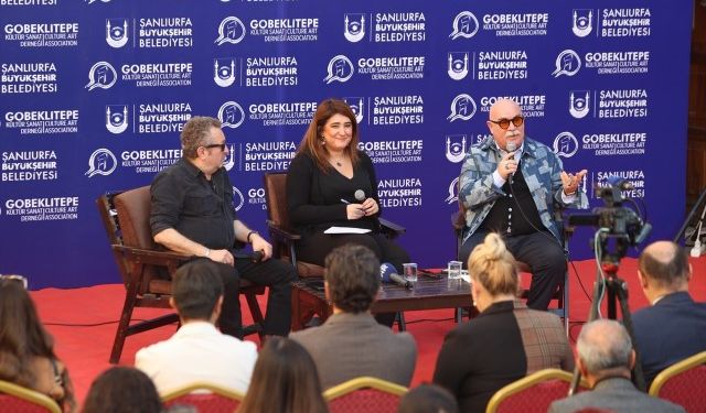 Erkan Can ve Güven Kıraç, Göbeklitepe Film Festivali'ne konuk oldu